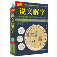 图解说文解字 中国汉字文化 汉字起源 文化内涵工具书分析汉字 甲骨文象形字中国古典文化