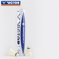 胜利威克多(VICTOR)羽毛球大师6号球77速 鹅毛球 稳定耐打王 12只装 1筒包邮