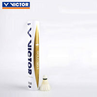 胜利威克多(VICTOR)羽毛球鸭毛 金黄1号 77速  稳定 耐打1筒包邮