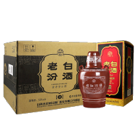 山西杏花村汾酒10年 53度10年老白汾 十年陈酿475ml*6