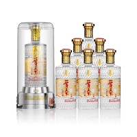 五粮液股份一尊天下经典 52度浓香型白酒500ml*6瓶宴请送礼整箱装