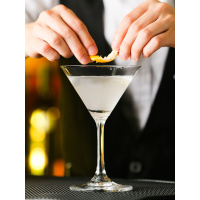 三角鸡尾酒杯马天尼鸡尾酒三角杯玻璃酒杯水晶高脚杯香槟酒吧杯杯子古典调酒师