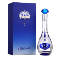 洋河蓝色经典梦之蓝M3梦三45度500ml 1瓶装国产白酒浓香型口感绵柔