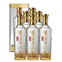 [原厂正品]泸州老窖 特曲 四川特产 浓香型白酒 晶彩 38度 500ml*6瓶