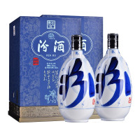 山西杏花村汾酒 53度 清香型白酒 青花30年850mL*2瓶 礼袋装