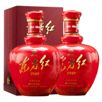 剑南春 东方红1949 52度 500ml 两瓶装 浓香型白酒