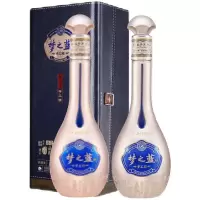 洋河梦之蓝 手工班 52度 500ml 双瓶装 绵柔浓香型白酒