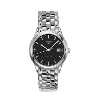 浪琴(LONGINES)瑞士手表 优雅 时尚 沉稳大气 商务男士手表 自动机械 简约大气男表L4.874.4.52.6