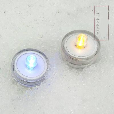 迷你纽扣电池灯led电子蜡烛小灯元宵花灯南瓜灯凝胶diy手工灯9个纯洁白光9个/组波迷娜BOMINA