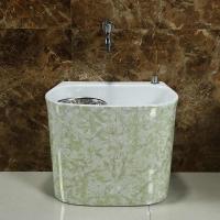 双驱动拖把池旋转驱动落地式拖把大号拖布陶瓷家用墩布阳台浴室柜浴室过滤器阳台波迷娜BOMINA