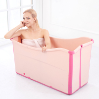 洗澡桶成人折叠浴盆儿童家用双宝宝沐浴泡澡桶加厚可坐浴缸波迷娜BOMINA