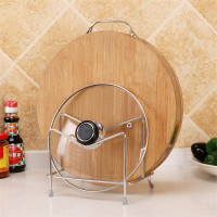 304不锈钢切菜板砧板架子厨房用品置物架案板架菜墩刀板架锅盖架波迷娜BOMINA