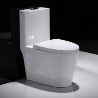 家用抽水马桶坐便器卫浴超漩虹吸陶瓷冲水座便器C款脲醛盖板-300坑距其他/other波迷娜BOMINA