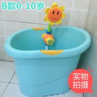 婴儿浴桶宝宝洗澡盆加厚儿童洗澡桶泡澡桶沐浴桶保温卡通可坐波迷娜BOMINA