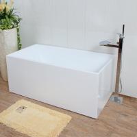 小户型亚克力精品浴缸迷你独立式小浴缸1米F-8627140不带座位&lt1.5M波迷娜BOMINA