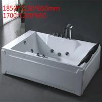 按摩浴缸1.7,1.85米泡泡功能恒温双浴池七彩灯功能情侣情趣波迷娜BOMINA