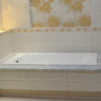 卫浴大浴缸嵌入式铸铁加深加宽搪瓷浴缸波迷娜BOMINA