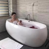 按摩浴缸酒店别墅浴缸亚克力浴缸恒温情侣家用1.8米冲浪七彩按摩配置+恒温+泡泡七彩灯≈1.8M波迷娜BOMINA