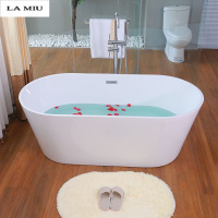 浴缸家用圆形薄边大空间小户型浴缸网红浴缸1.2-1.8米浴缸浴缸波迷娜BOMINA