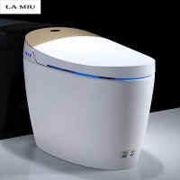 即热式家用坐便器遥控全自动翻盖冲水电动一体式智能马桶波迷娜BOMINA