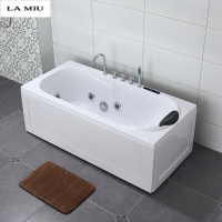浴缸家用亚克力独立式按摩恒温加热冲浪1.2-1.8米浴缸波迷娜BOMINA
