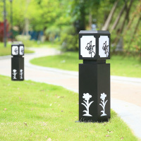 方形坪灯户外防水地灯花园灯庭院灯led景观灯别墅公园道路灯波迷娜BOMINA