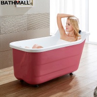 浴缸亚克力小尺寸小户型独立式彩色保温贵妃浴缸盆1.11.21.3米1.3米全彩<1.5M波迷娜BOMINA