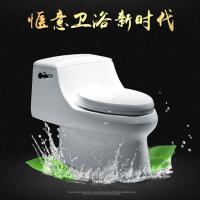 新款抽水马桶坐便器超宽大静音节水喷射虹吸静音防溅防臭座便器波迷娜BOMINA