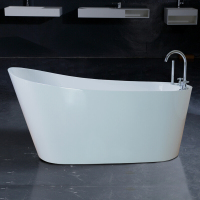 亚克力浴缸小户型独立式无缝简易浴池浴盆浴缸家用波迷娜BOMINA