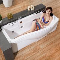 浴缸亚克力家用浴盆独立式浴缸浴池小户型嵌入式1.4米-1.7米波迷娜BOMINA