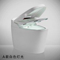 即热遥控坐便器遥控全自动冲水烘干座便电动一体式马桶A款[白色灯光]波迷娜BOMINA