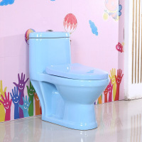 宝宝坐便器陶瓷小号座便器大小孩坐厕大便池幼儿园彩色儿童马桶绿波迷娜BOMINA