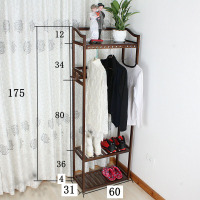 厨房三角架转角卧室梯形浴室花脸盆角落柜楠竹客厅墙角置物架实木波迷娜BOMINA