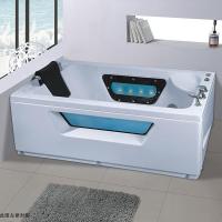 1.6米双人酒店独立式按摩浴缸时尚SAP亚克力卫浴缸批 1600*900*700波迷娜BOMINA