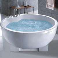 1.5米小型浴缸主题酒店独立式浴缸亚克力浴缸双人SPA浴盆养生所 1500*1500*650波迷娜BOMINA