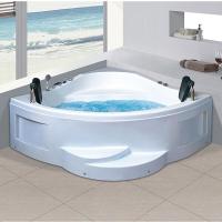 酒店海景浴缸扶手独立式按摩浴缸亚克力SPA按摩浴缸厂家批波迷娜BOMINA