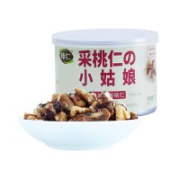 棒仁蔓越莓烘焙桃仁烘焙桃仁100g/罐休闲零食核桃仁