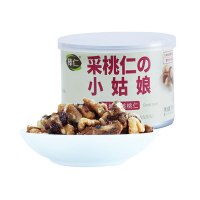 棒仁蔓越莓烘焙桃仁烘焙桃仁100g/罐休闲零食核桃仁