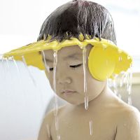 儿童洗头三件套帽防水护耳神器宝宝洗澡帽可调节婴儿幼儿洗发帽儿童浴帽