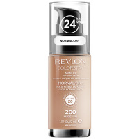 Revlon 露华浓持久无瑕水润24小时粉底液 不脱色保湿遮瑕隔离 200#裸色 混合油性 美国进口