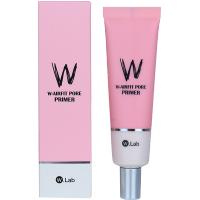 W.Lab 韩国W.lab24小时不脱妆 wlab粉底液隔离肤色系遮瑕控油各种肤质 wlab粉色素颜霜妆前乳35g