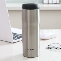 虎牌(tiger)保温杯240ml商务办公480ml水杯子MJA-B 480ml 钢本色 