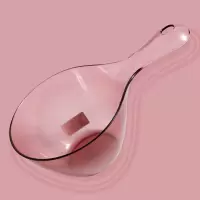 长柄水瓢厨房多用途创意加厚大号水勺宝宝洗澡勺子家用水舀子 红色