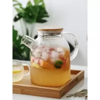 日式玻璃冷水壶套装耐热泡茶壶凉开水杯壶家用凉水壶电陶炉壶杯子
