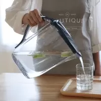 家用冷水壶凉水壶耐热大容量果汁扎壶夏季茶水壶泡茶壶2L3L