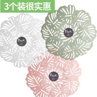 北欧水果盘家用过年客厅现代创意瓜子干果茶几果盆零食糖果盒 [3个装狠划算]粉色+白色+绿色