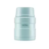 膳魔师(THERMOS)焖烧罐双层高不锈钢保温杯保温饭盒礼品SK-3000 蓝L)