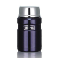 膳魔师(THERMOS)不锈钢保温水杯 大容量食物焖烧罐SK-3020 深蓝色