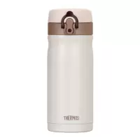 膳魔师(THERMOS)不锈钢保温茶杯 情侣车载便携饮水杯子JMY-350 白色