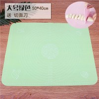 案板特大擀面垫切菜做面条揉烘焙精灵面垫干面包赶面板耐用做蛋糕饼大号w 大号绿色送切面刀